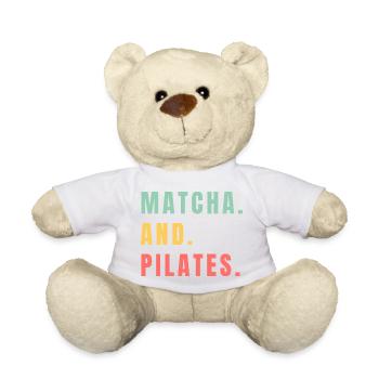 MATCHA ET PILATES - Nounours - blanc - Devant