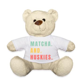 MATCHA UND HUSKIES - Teddy - Weiß - Vorne