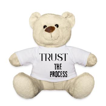 Vertraue dem Prozess - Teddy - Weiß - Vorne