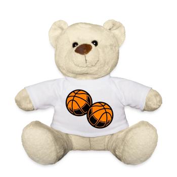 Basketball Symbol Team - Teddy - Weiß - Vorne