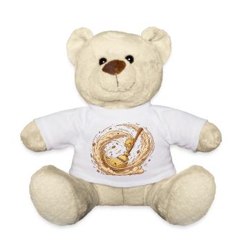 Spukbesen Wirbelgeist - Teddy - Weiß - Vorne