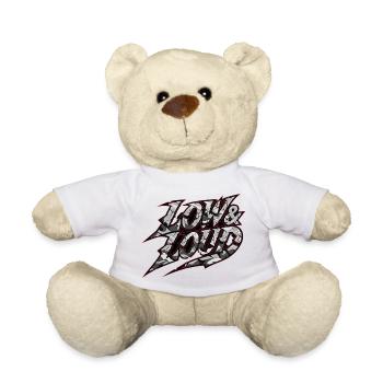 Motif bas et fort pour la scène de tuning automobile Camo - Nounours - blanc - Devant