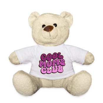 Club des mamans cool - Cadeau de maman pour la fête des mères - Nounours - blanc - Devant
