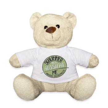 Schlimmer als es aussieht, M.E. - Teddy - Weiß - Vorne