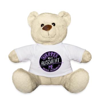 Schlimmer als es aussieht, M.E.  - Teddy - Weiß - Vorne