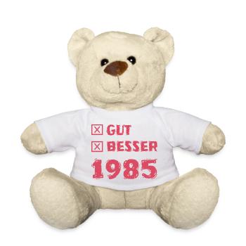Besser 1985 - Teddy - Weiß - Vorne