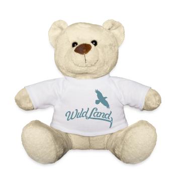 Wild Land Freedom Design de voyage en plein air - Nounours - blanc - Devant