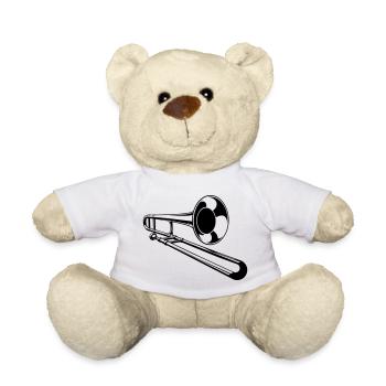 Posaune - Teddy - Weiß - Vorne
