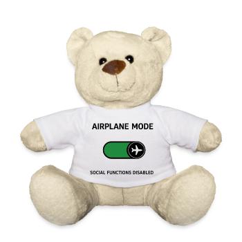 AIRPLANE MODE | Social Functions Disabled  - Teddy - Weiß - Vorne