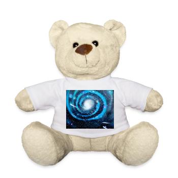 Blue Galaxy - Teddy Bear - white - Front