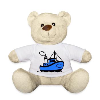 Ship Children - Teddy Bear - white - Front