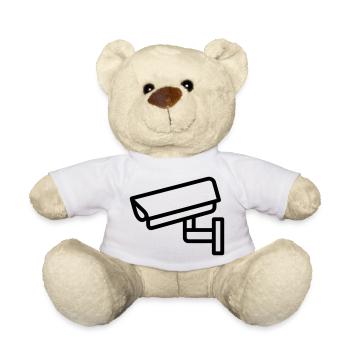 Camera - Teddy Bear - white - Front