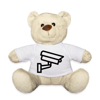 Camera - Teddy Bear - white - Front