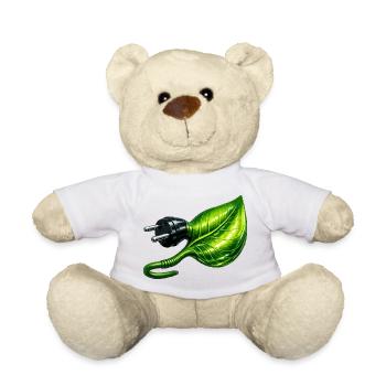 Green Energy Sheet - Teddy Bear - white - Front