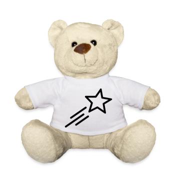 Sternschnuppe - Teddy - Weiß - Vorne
