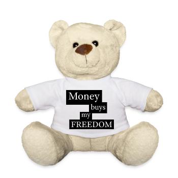 Money Buys My Freedom - Teddy - Weiß - Vorne
