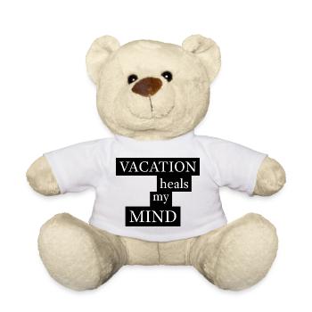Vacation heals my mind - Teddy - Weiß - Vorne