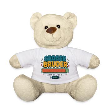 Großer Bruder wird geladen 90% - Teddy - Weiß - Vorne