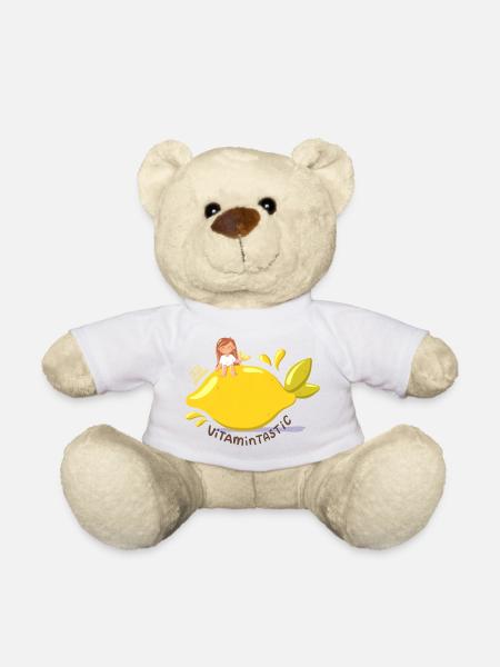 Vitamintastic Zitronen Girl - Teddy - Weiß