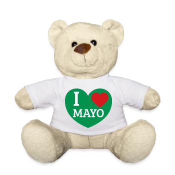 Ich liebe Mayo - Teddy - Weiß - Vorne