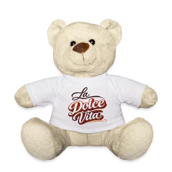 La Dolce Vita Retro Script - Teddy - Weiß - Vorne