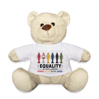 Equality Garnelen Vielfalt - Teddy - Weiß - Vorne