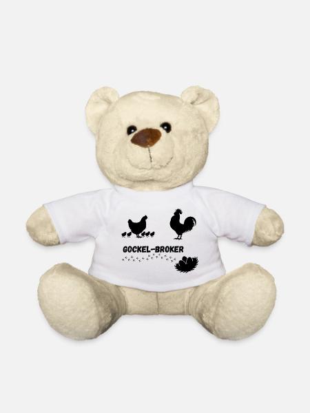 Gockel-Broker - Teddy - Weiß
