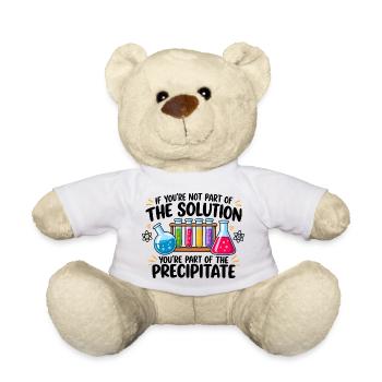 Funny Science Wortspiel Organische Chemie-Labortechniker - Teddy - Weiß - Vorne