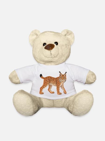 Luchs - Teddy - Weiß