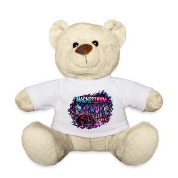 Nachtstrom Neon City - Teddy - Weiß - Vorne