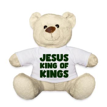 Jesus König der Könige - Teddy - Weiß - Vorne