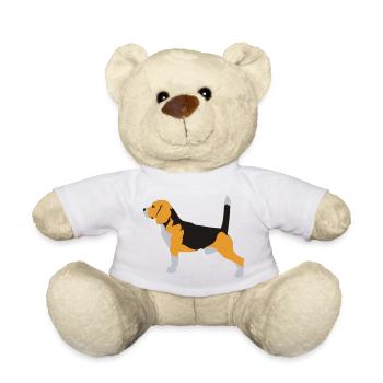 Beagle - Nounours - blanc - Devant
