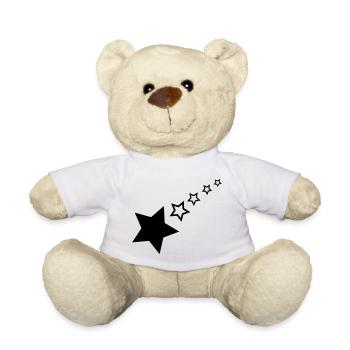 Sternchen - Teddy - Weiß - Vorne