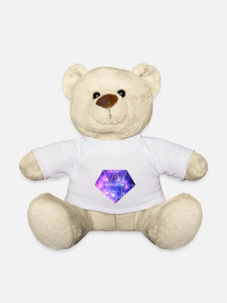 Galaxy Diamond - Teddy - Weiß