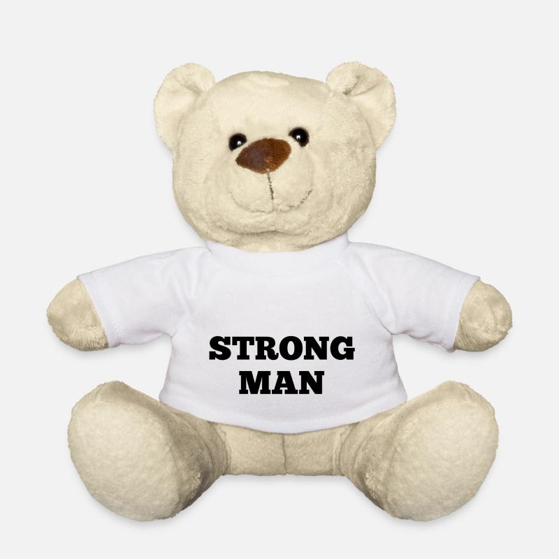 Strongman - Teddy - Weiß
