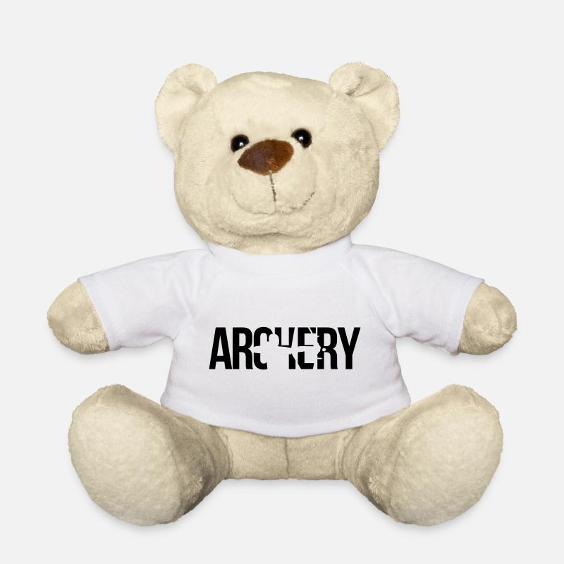 archery Bogenschießen - Teddy - Weiß