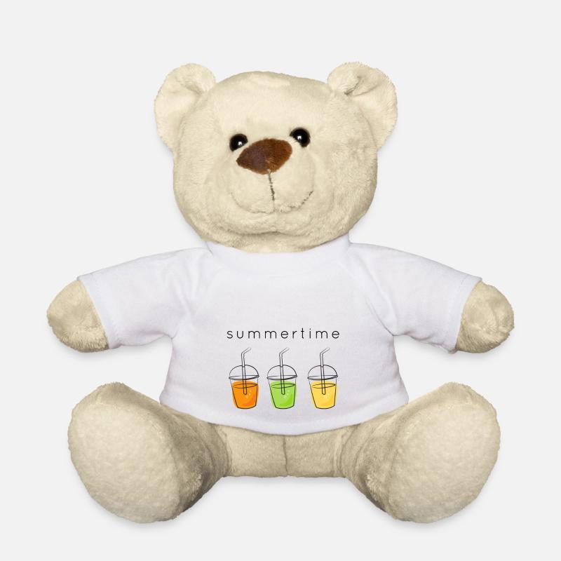 été - Nounours - blanc