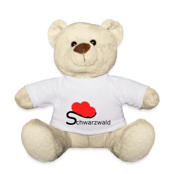 Logo Black Forest - Teddy Bear - white - Front