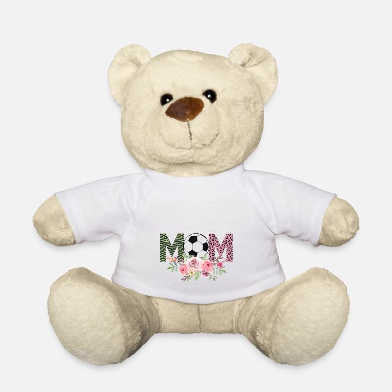 Fußball Mama - Teddy - Weiß