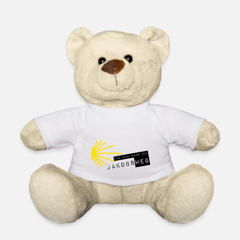 Ich bin dann mal weg - Teddy - Weiß