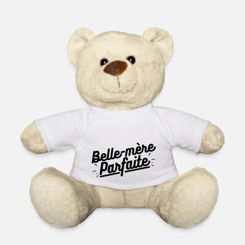 Belle-mère parfaite. cadeau belle maman - Nounours - blanc