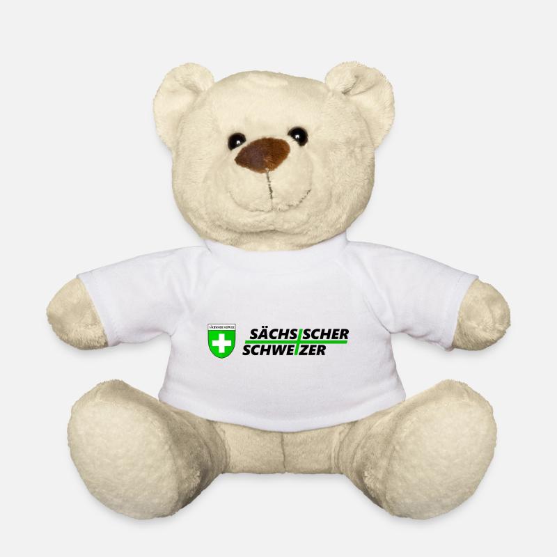 Saechsischer schweizer - Teddy - Weiß