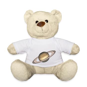 Saturn - Teddy Bear - white - Front