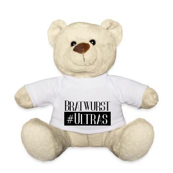 bratwurst ultras - Teddy - Weiß - Vorne