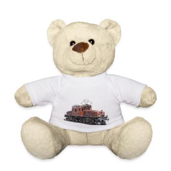 SBB crocodile CE6 / 8 - Teddy Bear - white - Front