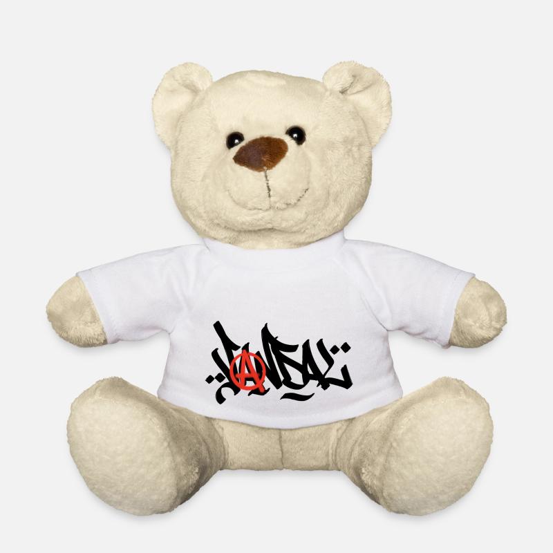 Vandal Graffiti - Nounours - blanc
