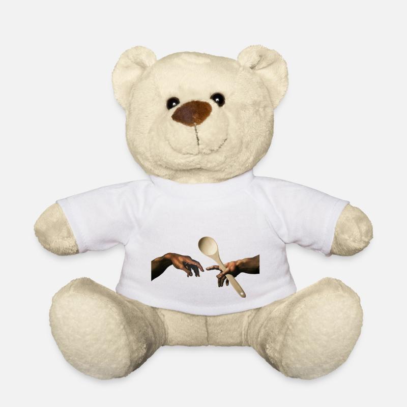 Michelangelo Kochlöffel - Teddy - Weiß