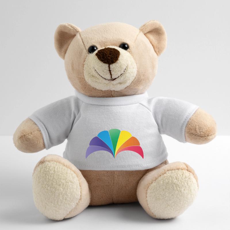 Rainbow Shell Arch Teddy Bear