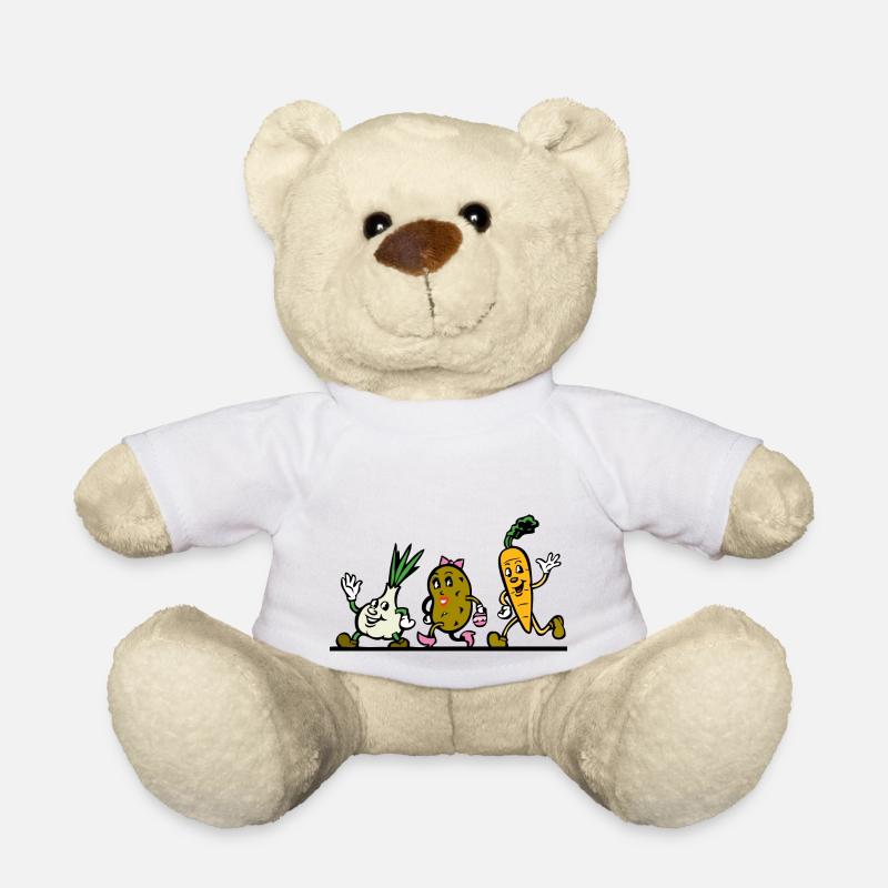 Laufendes Gemüse - Teddy - Weiß
