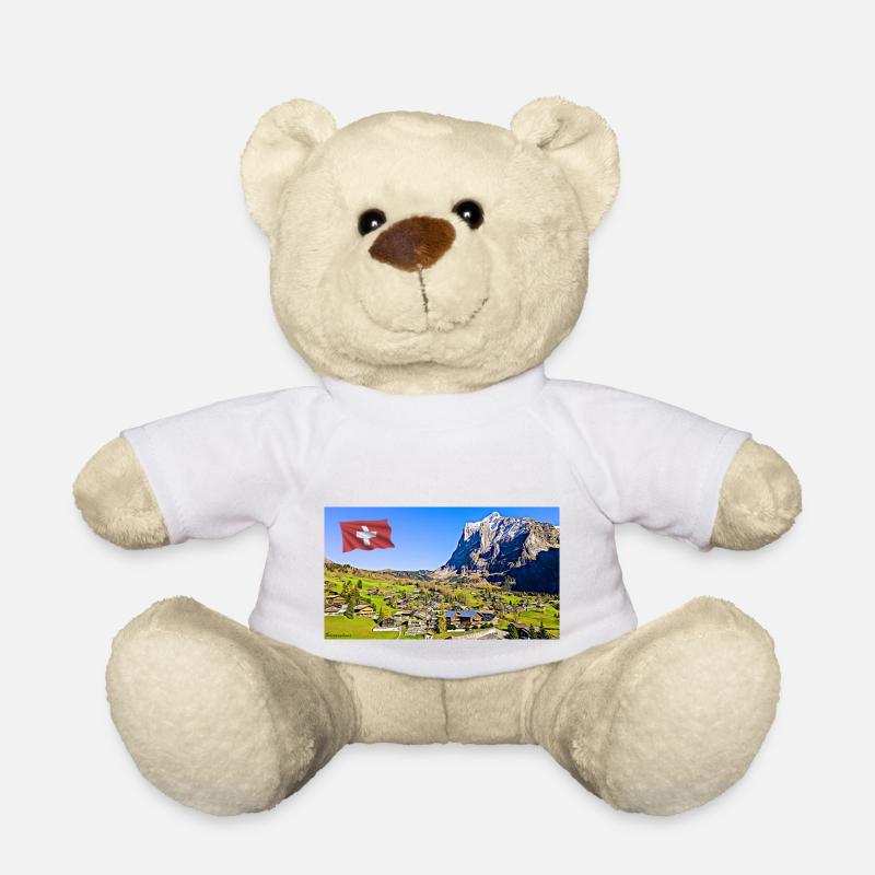 Grindelwald, Schweiz. - Teddy - Weiß